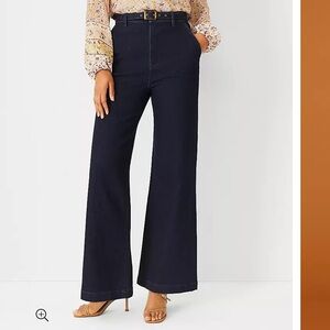 Ann Taylor size 12 jeans wide leg